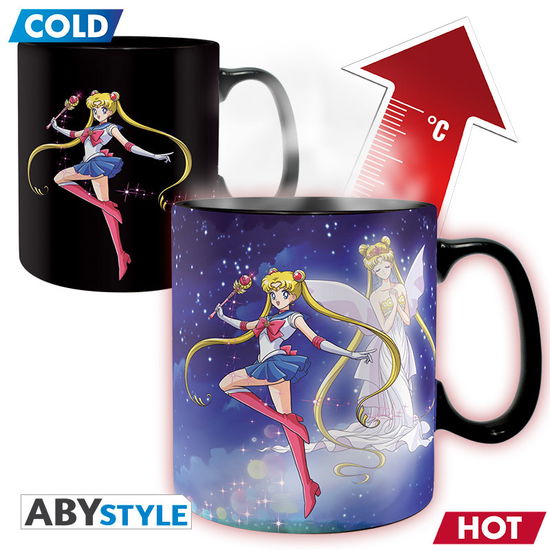 SAILOR MOON - Mug Heat Change 460 ml - Sailor & Ch - Abystyle - Merchandise - SAILOR MOON - 3700789261124 - February 7, 2019