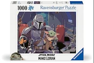 Cover for Ravensburger · Star Wars The Mandalorian Puzzle Cartoon (1000 Tei (Toys) (2024)