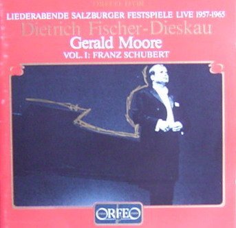 Lieder - Schubert / Fischer-dieskau / Moore - Musiikki - ORFEO - 4011790140124 - tiistai 12. joulukuuta 1995