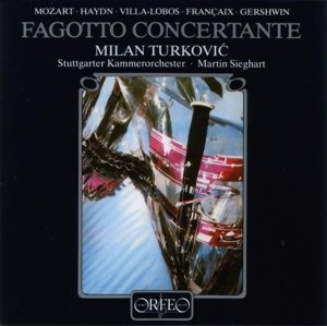 Cover for Mozart / Haydn / Villa-lobos / Fancaix / Gershwin · Bassoon Concerto in B Flat (CD) (1995)