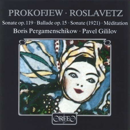 Sonata / Ballade / Meditation - Prokofiev / Roslavetz / Peramenschikow / Gililov - Musik - ORFEO - 4011790249124 - 11 maj 1994