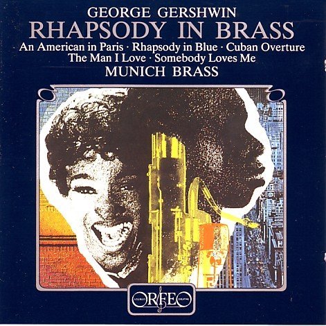 Cover for Gershwin / Munich Brass · Rhapsody in Brass (CD) (1995)