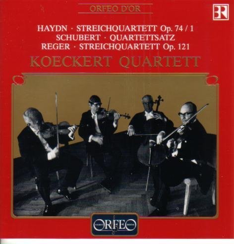 Streich Quartett Op. 20/3/ Streich Quartett No. 2 - Haydn / Schubert / Reger / Koeckert Quartett - Musikk - ORFEO - 4011790319124 - 30. mars 1993