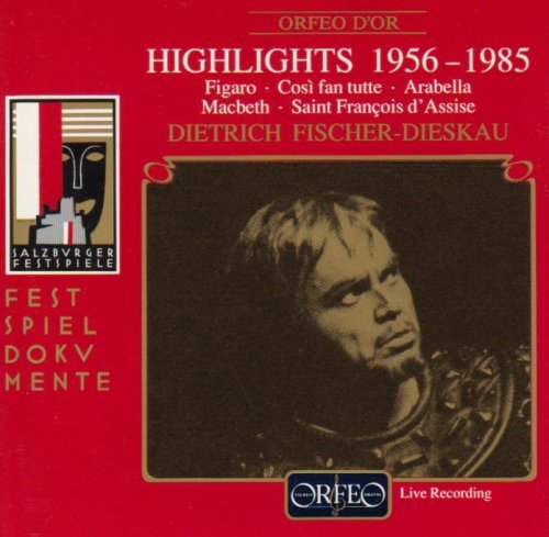 Highlights 1956-1985 - Mozart / Strauss / Fischer-dieskau / Swallisch - Musik - ORFEO - 4011790335124 - 21. juli 1993