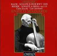 Sonate For Violin - Bach / Reger - Musikk - ORFEO - 4011790418124 - 8. februar 2002