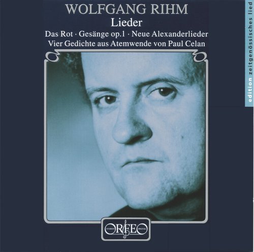 Cover for W. Rihm · Lieder (CD) (2002)