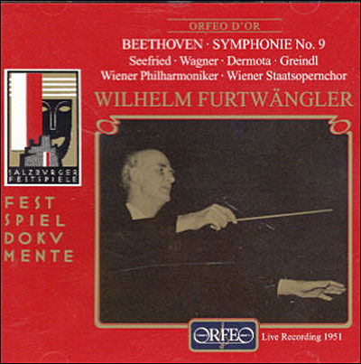 Symphony No.9 Op.125 - Ludwig Van Beethoven - Musiikki - ORFEO - 4011790533124 - maanantai 13. marraskuuta 2000