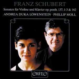 Sonatas for Violin & Piano - Schubert / Lowenstein / Moll - Muzyka - ORFEO - 4011790575124 - 27 listopada 2001