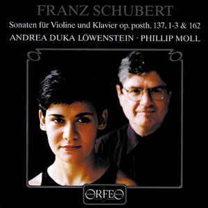 Cover for Schubert / Lowenstein / Moll · Sonatas for Violin &amp; Piano (CD) (2001)