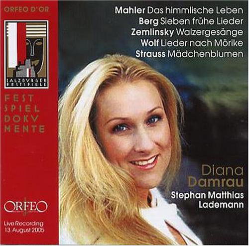 Cover for Berg / Mahler / Wolf / Strauss / Damrau / Lademann · Sieben Fruhe Lieder (CD) [Remastered edition] (2006)