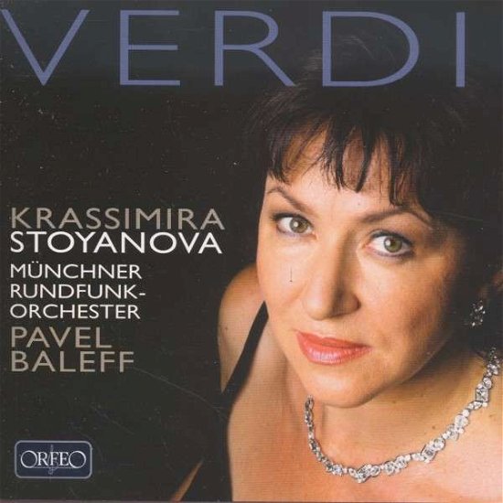 Verdiarias - Krassimira Stoyanova - Musik - ORFEO - 4011790885124 - 31. Dezember 2015