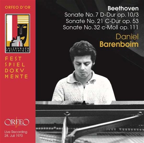 Cover for Daniel Barenboim · Beethoven / Sonatas 7 21 &amp; 32 (CD) (2017)