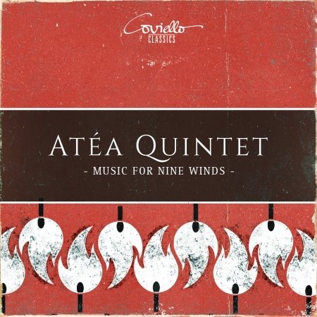 Cover for Atea Quintet · Music For Nine Winds: Works By Alwyn &amp; Mozart (CD) [Digipack] (2019)