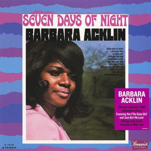 Seven Days Of Night - Barbara Acklin - Musiikki - DEMON - 5014797899124 - perjantai 9. elokuuta 2019