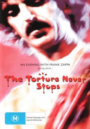 Cover for Frank Zappa · The Torture Never Stops (DVD) (2010)
