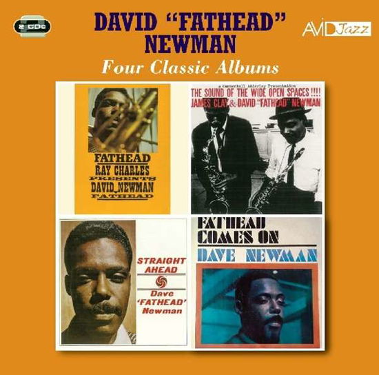 Cover for David Fathead Newman · Four Classic Albums (Ray Charles Presents David Newman / The Sound Of Wide Open Spaces / Straight Ahead / Fathead Comes On) (CD) (2018)