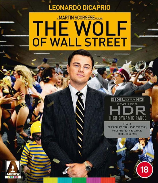 The Wolf Of Wall Street - Martin Scorsese - Elokuva - Arrow Video - 5027035025124 - maanantai 1. toukokuuta 2023