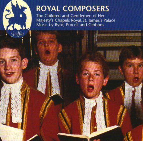 Cover for Chapels Royal_ Children &amp; · Royal Composers- Choral Music For The British Royal Church (CD) (1996)