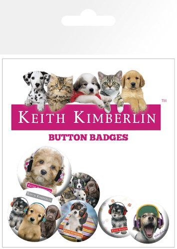 Cover for Keith Kimberlin · Keith Kimberlin: Puppies Headphones (Badge Pack) (MERCH)