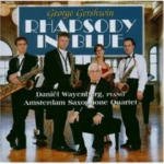 Cover for Amsterdam Saxophone Quartet · Rhapsody in Blue (CD)