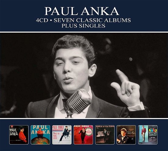 Seven Classic Albums Plus Singles - Paul Anka - Muziek - REEL TO REEL - 5036408218124 - 27 september 2019