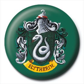 HARRY POTTER - Colourful Crest Slytherin - Button - Harry Potter - Koopwaar -  - 5050293728124 - 28 oktober 2020
