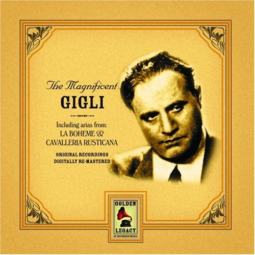 Cover for Beniamino Gigli · Magnificent Gigli (CD) (2003)