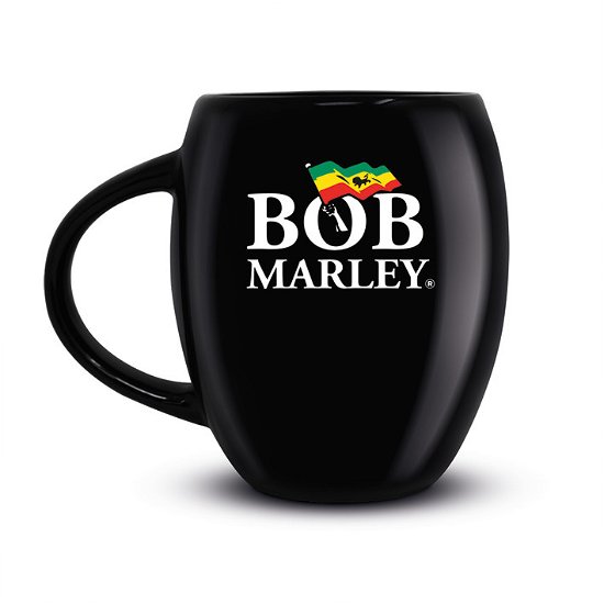 Bob Marley: Tricolour Circle -Oval Mug- (Tazza Ovale) - Bob Marley - Fanituote - BOB MARLEY - 5050574256124 - 
