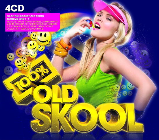 Cover for 100% Old Skool · Various Artists (CD) [Box set] (2019)