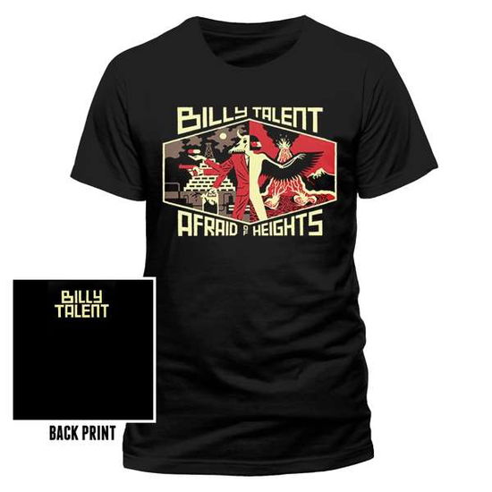 Cover for Billy Talent · Afraid of Heights (T-shirt,schwarz,größe L) (MERCH) (2017)