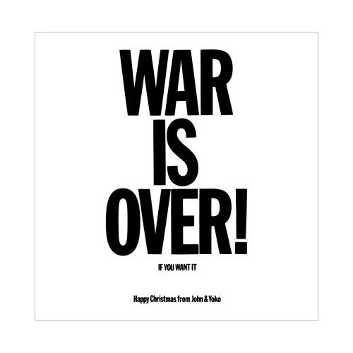 John Lennon Greetings Card: War is Over - John Lennon - Books -  - 5055295310124 - 