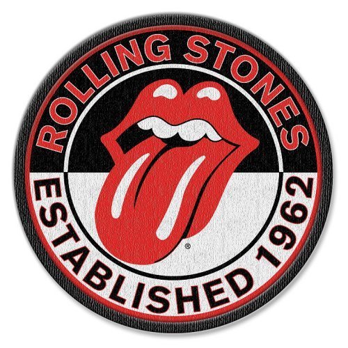 The Rolling Stones Standard Woven Patch: Est. 1962 - The Rolling Stones - Koopwaar - Bravado - 5055295352124 - 15 april 2016