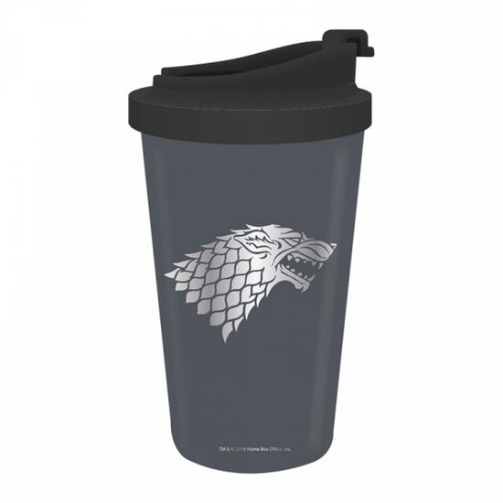 Game Of Thrones: Winter Is Coming (Tazza Da Viaggio) - P.Derive - Produtos - GAME OF THRONES - 5055453468124 - 1 de dezembro de 2019