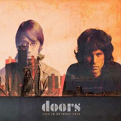 Cover for The Doors · Cobo Arena. Detroit. 8Th May. 1970 - Fm Radio Broadcast (Orange Vinyl) (LP) (2022)
