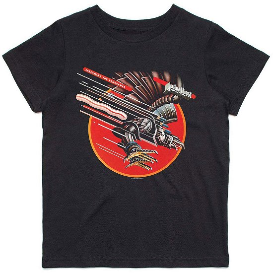 Cover for Judas Priest · Judas Priest Kids T-Shirt: Screaming For Vengeance (5-6 Years) (T-shirt) [size 5-6yrs] [Black - Kids edition]