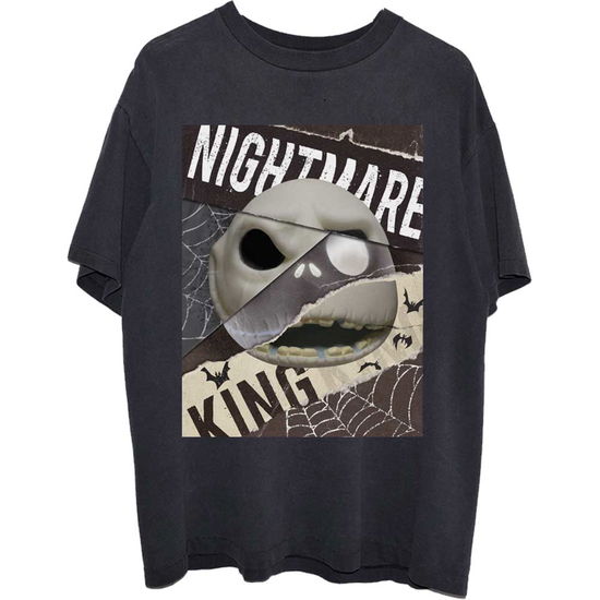 The Nightmare Before Christmas Unisex T-Shirt: Nightmare Skull - Nightmare Before Christmas - The - Merchandise -  - 5056561038124 - 