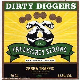 Cover for Dirty Diggers · Freakishly Strong (CD) (2009)