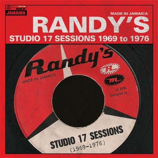 Cover for Randy's Studio 17 Sessions 1969-1976 / Various · Randys Studio 17 Sessio (CD) (2016)