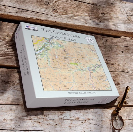 Cover for OS Map 500 Piece Premium Jigsaw Puzzle - Cairngorms National Park (Brinquedos) (2025)