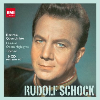 Cover for Rudolf Schock · Rudolf Schock: Original Operas Works By Mozart / Puccini / Strauss (CD) [Limited edition] [Box set] (2013)