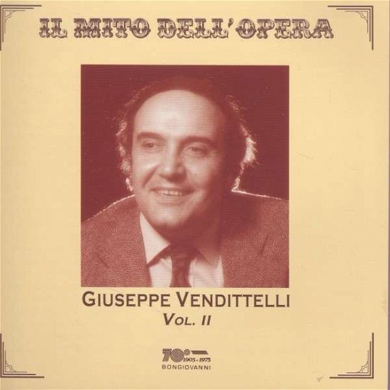 Giuseppe Vendittelli 2 / Various - Giuseppe Vendittelli 2 / Various - Musik - BON - 8007068123124 - 19. November 2013