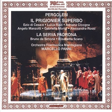 Cover for G.B. Pergolesi · Il Prigionier Superbo/la Serva Padrona (CD) (2005)