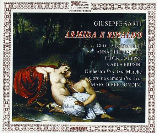 Cover for Sarti / Banditelli / Chierichetti / Berdondini · Armida E Rinaldo (CD) (2004)