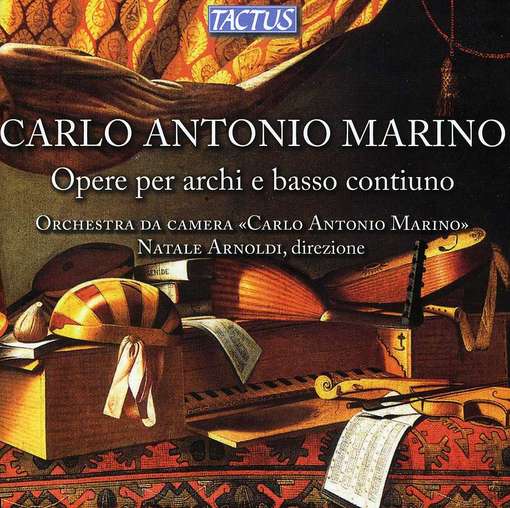 Cover for Marino / Orch Carlo Antonio Marino / Natale · Works for Strings &amp; Continuo (CD) (2012)