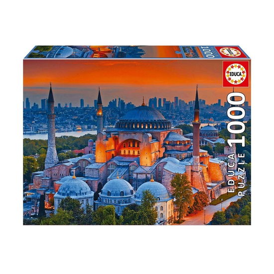 Educa - 1000 Pcs - Blue Mosque Istanbul Puzzle (19612) - Educa - Merchandise - Educa - 8412668196124 - 