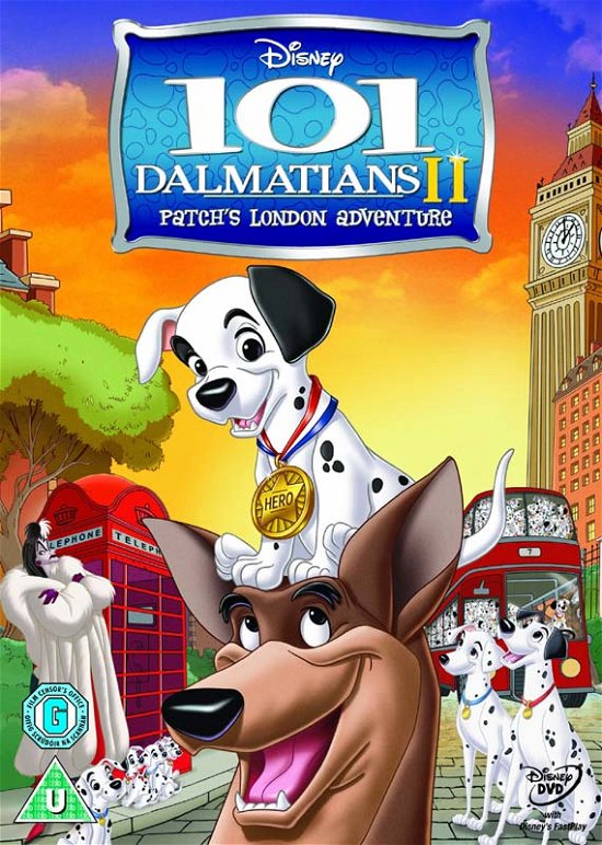 Cover for 101 Dalmatians II - Patches Lo · 101 Dalmatians II - Patchs London Adventure (DVD) (2012)