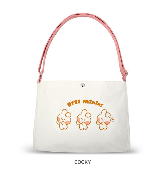 BT21 Minini Canvas Cross Bag - BT21 - Gadżety - Big Hit Entertainment - 8809883261124 - 21 sierpnia 2024