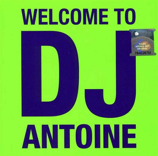 Cover for DJ Antoine · Welcome to DJ Antoine (CD) (2012)