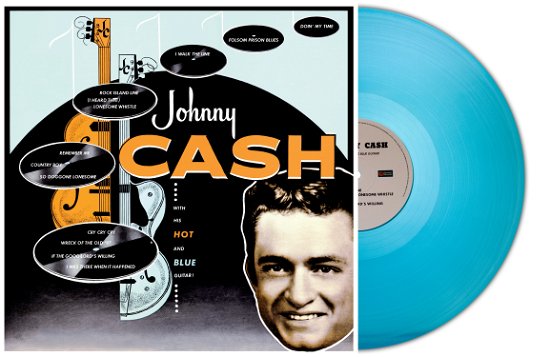 With His Hot And Blue Guitar (Coloured Vinyl) - Johnny Cash - Música - SECOND RECORDS - 9003829978124 - 30 de setembro de 2022
