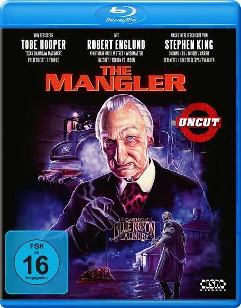 Cover for Tobe Hooper · The Mangler (Unrated) (Uncut) (Blu-ray) (Blu-ray) (2020)